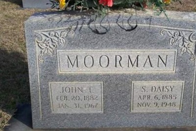 John T Moorman on Sysoon
