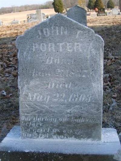 John T Porter on Sysoon