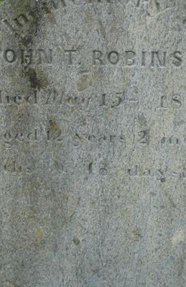 John T. Robinson on Sysoon