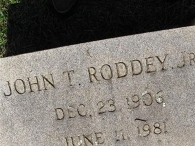 John T. Roddey, Jr on Sysoon