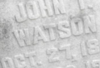 John T. Watson on Sysoon