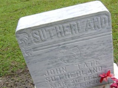 John Tate Sutherland on Sysoon