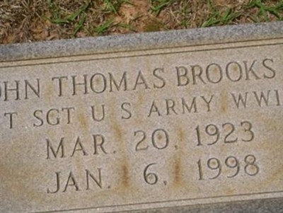 John Thomas Brooks on Sysoon