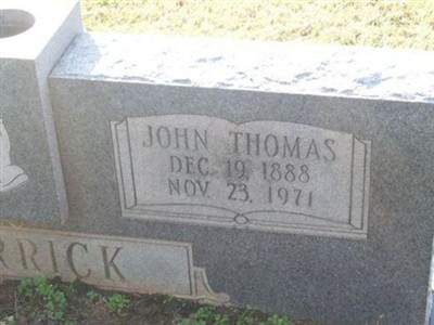 John Thomas Derrick on Sysoon