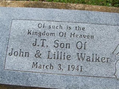 John Thomas Walker, Jr on Sysoon