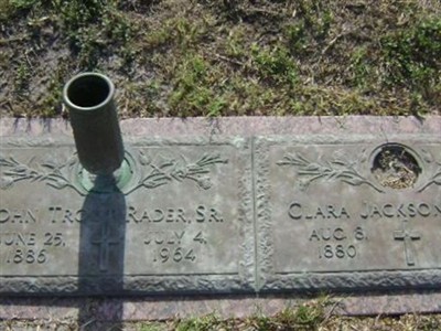 John Trout Rader, Sr on Sysoon
