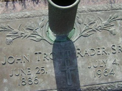 John Trout Rader, Sr on Sysoon