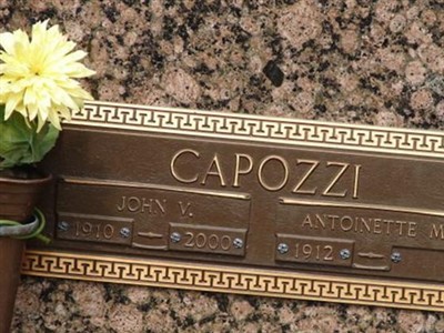 John V Capozzi on Sysoon