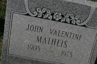 John Valentine Matheis on Sysoon