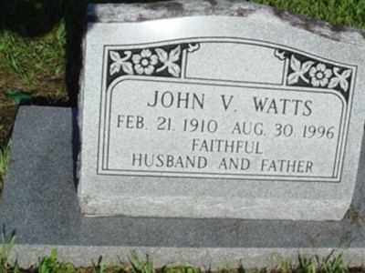 John Vernon Watts on Sysoon