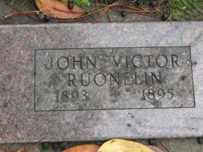 John Victor Ruonelin on Sysoon