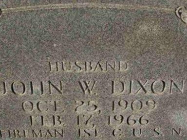 John W. Dixon on Sysoon