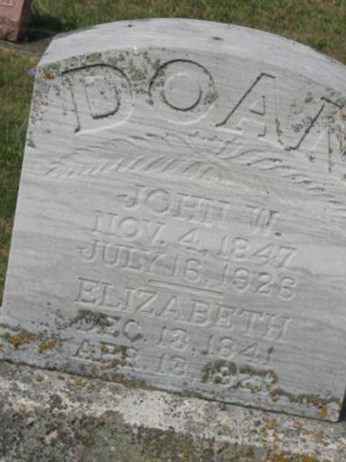 John W. Doan on Sysoon