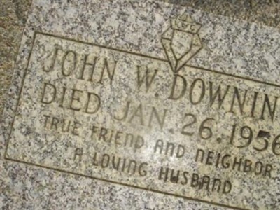 John W Downing on Sysoon