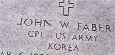John W Faber on Sysoon