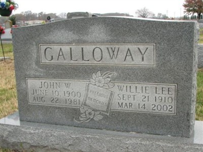 John W. Galloway on Sysoon