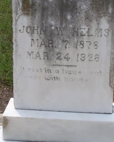 John W Helms on Sysoon