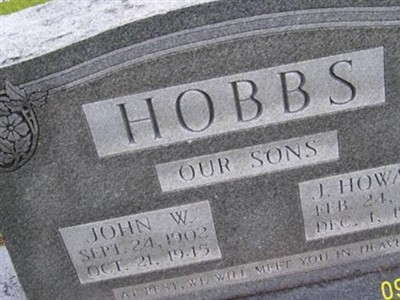 John W Hobbs on Sysoon