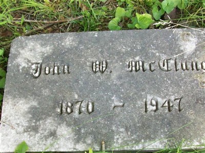 John W McClung on Sysoon