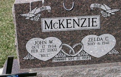 John W McKenzie on Sysoon