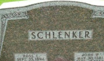 John W. Schlenker on Sysoon