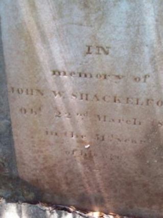 John W. Shackelford on Sysoon