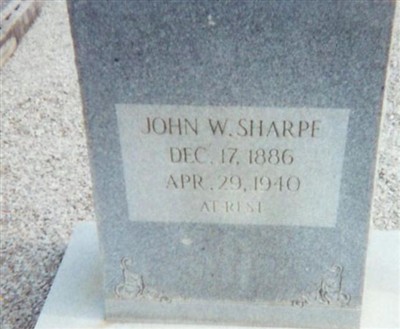 John W Sharpe on Sysoon