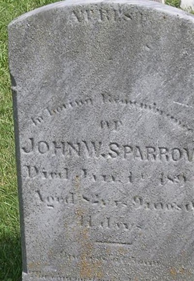 John W. Sparrow on Sysoon