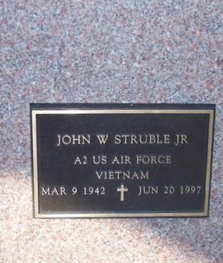 John W Struble, Jr on Sysoon