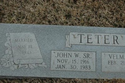 John W. Teter on Sysoon
