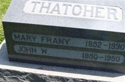 John W Thatcher on Sysoon