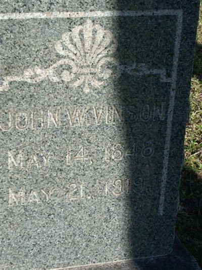 John W Vinson on Sysoon