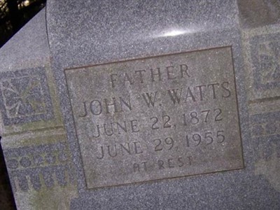 John W. Watts on Sysoon
