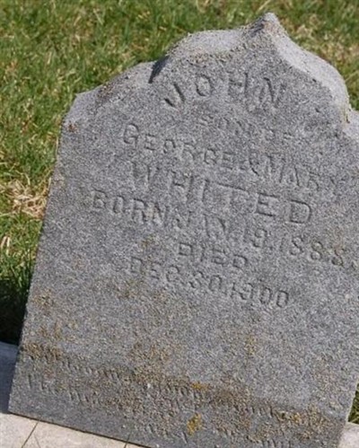 John W. Whited on Sysoon