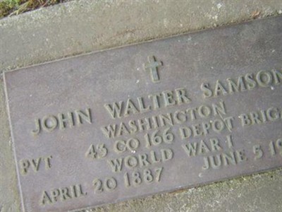 John Walter Samson on Sysoon
