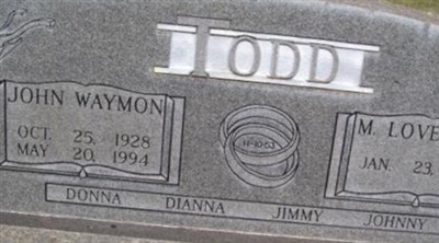 John Waymon Todd on Sysoon