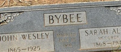John Wesley Bybee on Sysoon