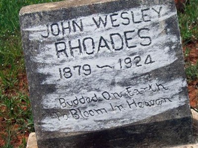 John Wesley Rhoades on Sysoon