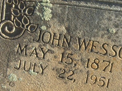 John Wesson on Sysoon