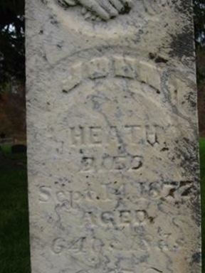 John Westley Heath on Sysoon