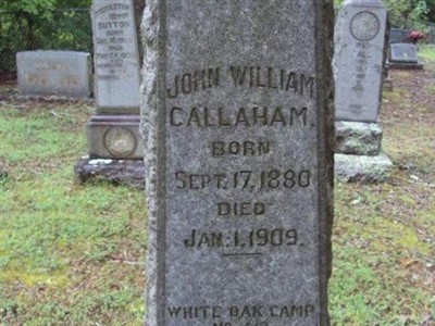 John William Callaham on Sysoon