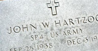 John William Hartzog, Sr on Sysoon