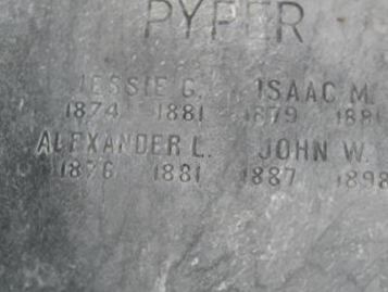 John William Pyper on Sysoon