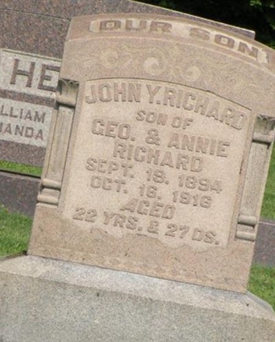 John Y. Richards on Sysoon