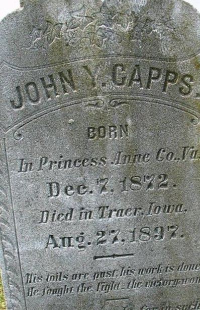 John Young Capps on Sysoon