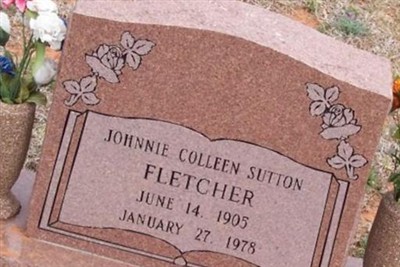 Johnnie Colleen Sutton Fletcher on Sysoon