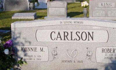 Johnnie M Carlson on Sysoon