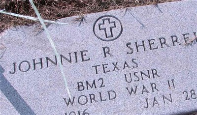 Johnnie R. Sherrell on Sysoon