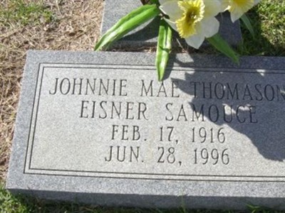 Johnnie Mae Thomason Eisner Samouce on Sysoon