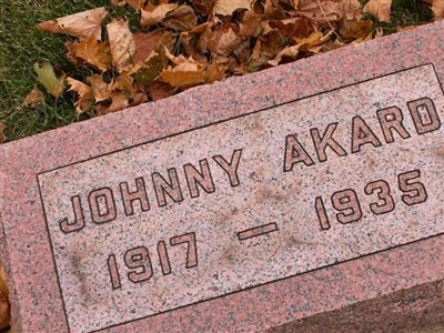 Johnny Akard on Sysoon
